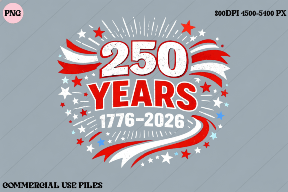 Download 250 Years USA Celebration Graphic Design - Design Collection