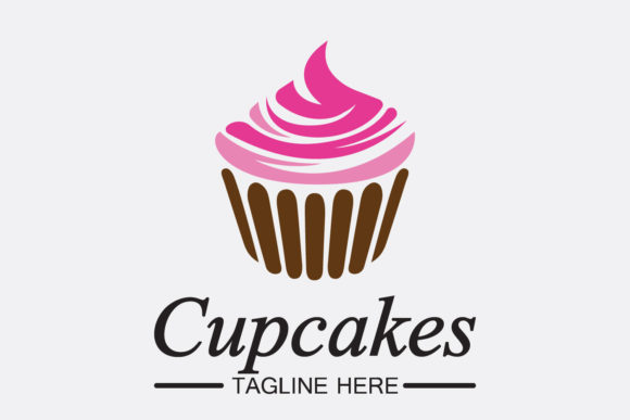 Download Cupcake Logo Design Vector Template - Design Collection