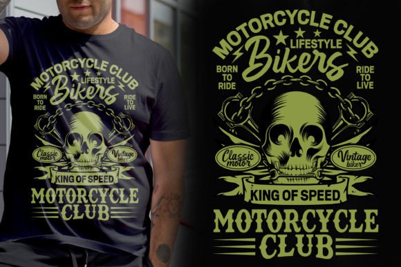 Download Bikers Lifestyle Vector Tshirt Design - Design Collection