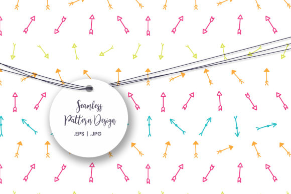 Download Seamless Arrow Pattern Design - Design Collection