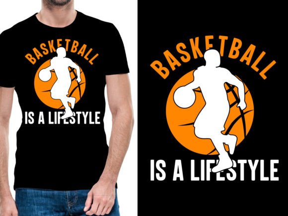 Download Basketball is a Lifestyle Tshirt Design - Design Collection
