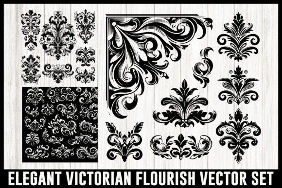 Download Royal Vintage Frame Ornaments Bundle - Royal Collection