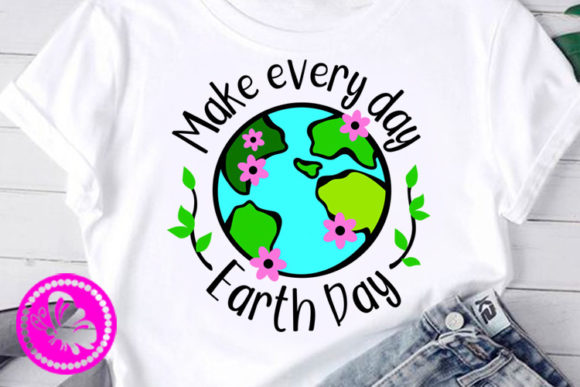 Download Make Every Day Earth Day Clipart Globe - Earth Collection