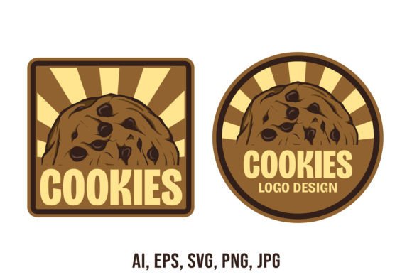 Download Cookies Logo Design Set Template - Design Collection