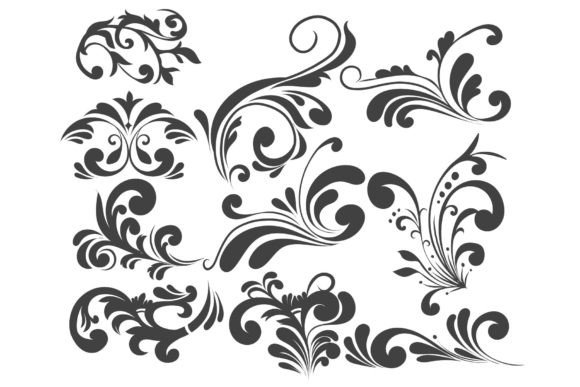 Download Ornamental Design Lace Borders Vector - Design Collection