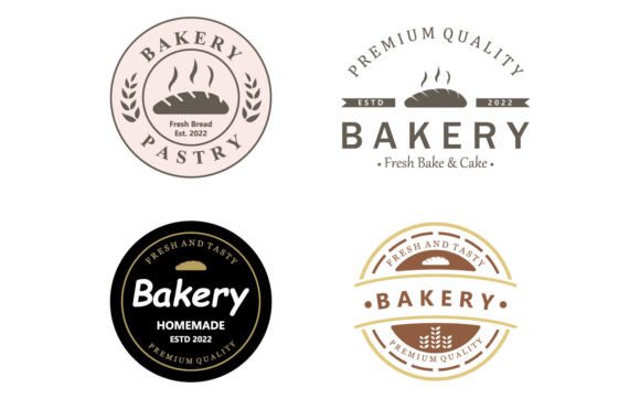 Download Vector Fresh Bread Logo Design - Design Collection